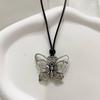 Butterfly Necklace Sweet Cool Women Necklaces Butterflies Pendant Clavicle Chain Girls Neck Chains Wedding Jewery Gift
