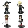 11-12cm Anime Cloud Strife Tifa Lockhart Aerith Gainsborough Zack·Fair Figure Model PVC Toy Desktop Collection Accessories Gift