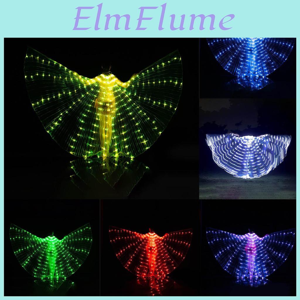 Luminous Dance Led Dance Belly 360 Degree Christmas Cloak Fluorescent Butterfly Dance