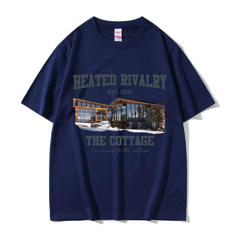 

Im Coming To The Cottage Heated Rivalry Graphic T Shirts Unisexs Women Casual Fashion Cotton Short Sleeve Tshirt Streetwear Tops 4XL