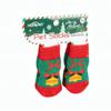 Weihnachts Hundesocken Anti-Rutsch Haustier Pfoten Socken Santa Rentier Schneeflocke Muster Anti-Verlust Warme Weiche Socken für Kleine Mittlere Hunde