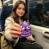 Novelty Gifts for Birthday Halloween Pumpkin Maltose Squeeze Toy, Soft Slow Rising TPR Fidget Toy Interactive Games Travel Stress Relief And