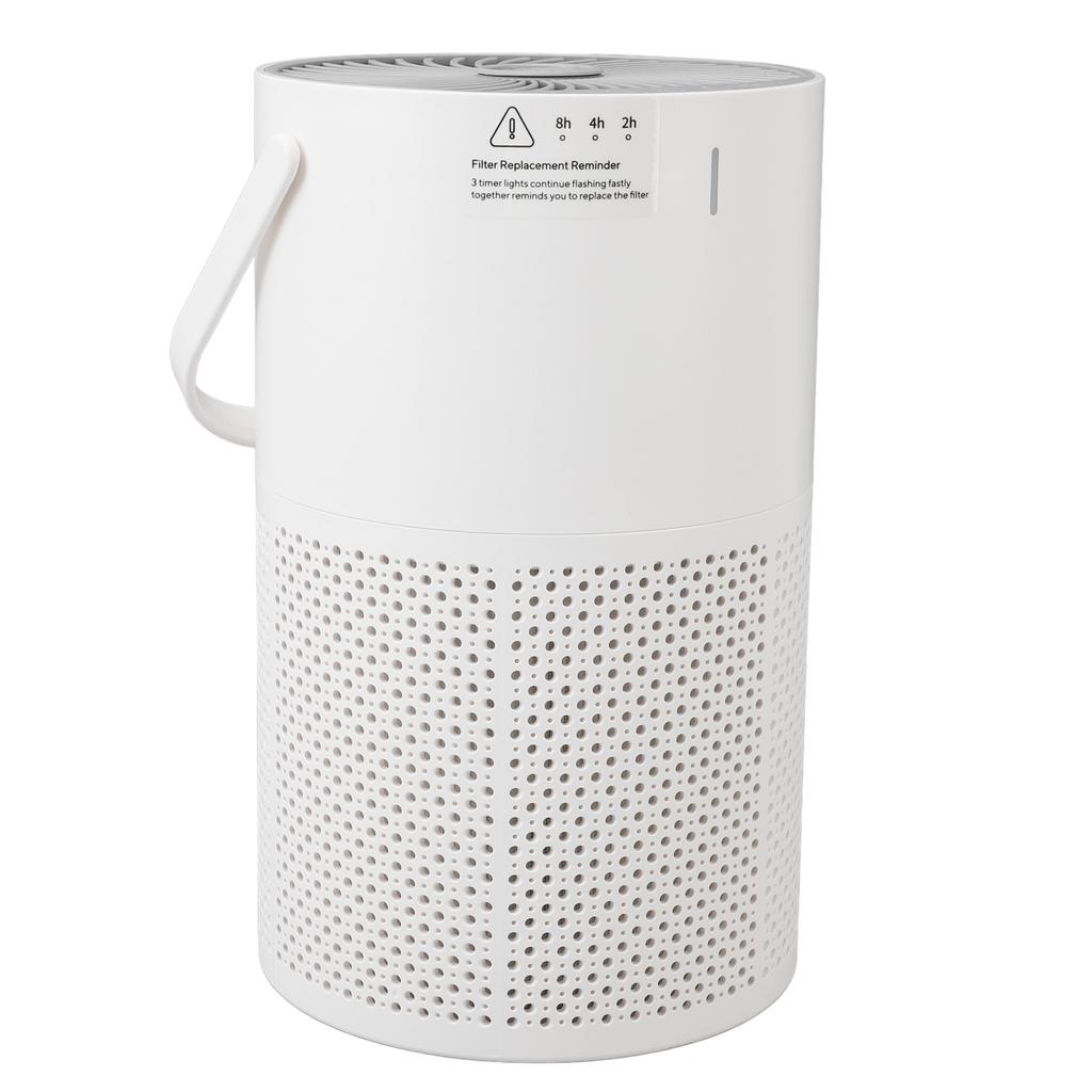 Portable Air Purifier Negative Ion Air Cleaner with 2H 4H 8H Timing Kids Safety Lock for Bedroom Office Living Room