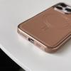 Custodia magnetica in pelle business con cornice placcata premium per iPhone 17 16 15 14 13 Pro Max Plus 17Air Per Magsafe Cover antiurto
