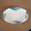 Oval Sushi Dish Japanese Ceramic Bone Plate Dinner Dishes Snack Ceramic Dinner Plates Dish Set Serving Dish Restaurant Supplies