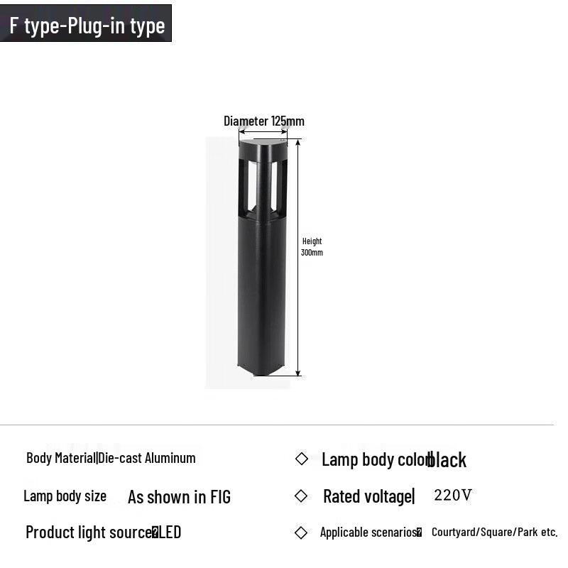 UOSU Solar Landscape Lawn Light