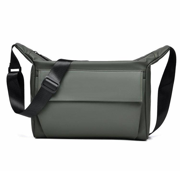 

Повседневная водонепроницаемая сумка-мессенджер через плечо зелёный