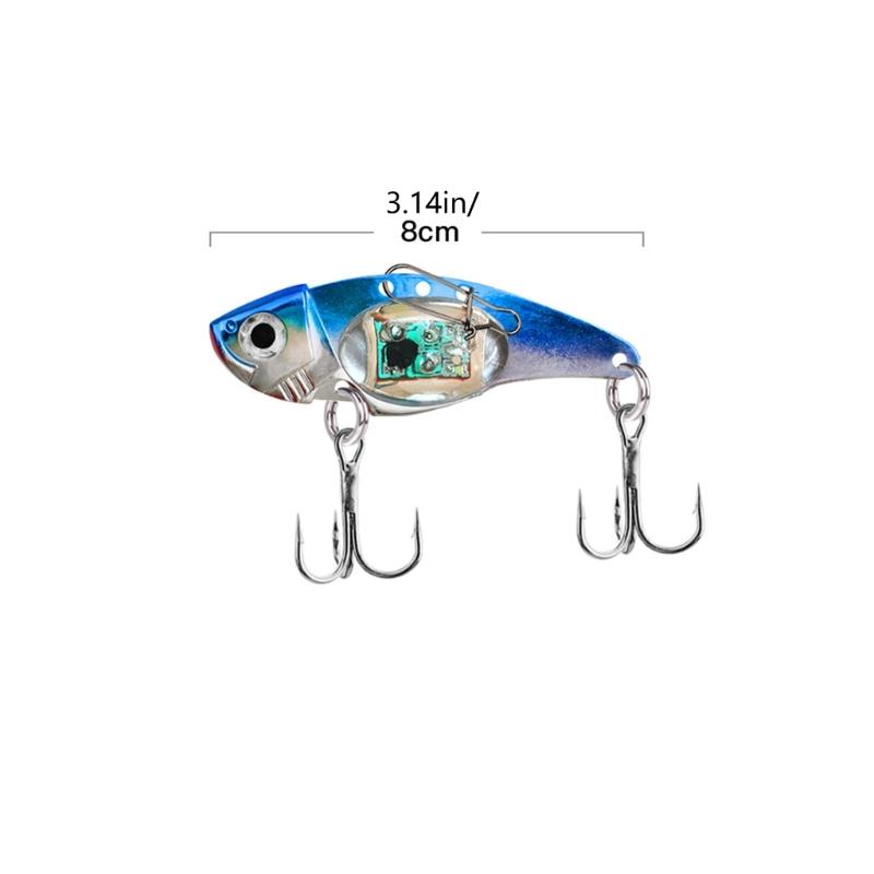 Glowing Metal Electronic Fishing for Night Fishing Design In Low Light