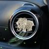 Diamond-encrustation metal Elephant car outlet perfume clip Creative car Aromatherapy clip Interior decoration balm ornament