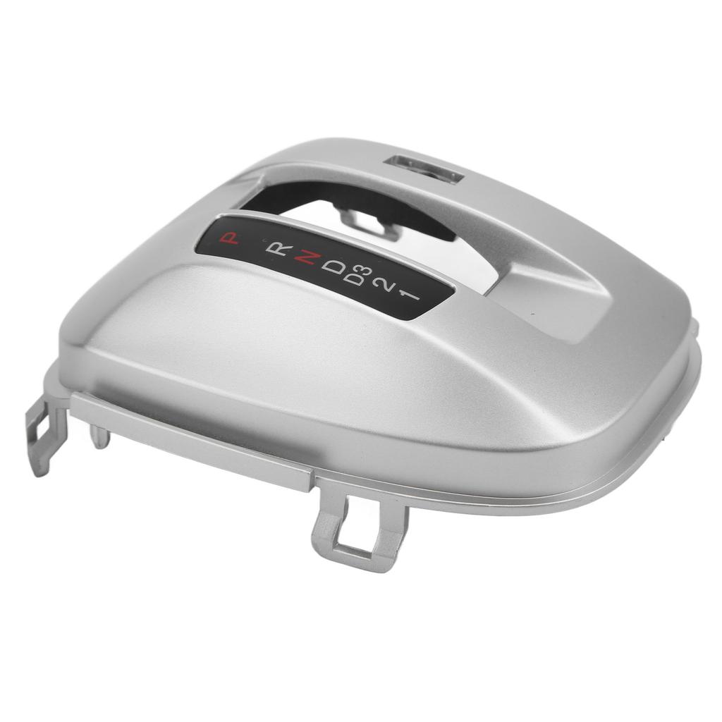 Gear Shift Box Panel Trim Frame Cover Center Console Panel Cover for Acoord Crosstour Silver White