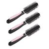 3pcs Round Hair Brush Slipless Curling Roll Comb Hair Styling Brush Home Use for Blow Drying