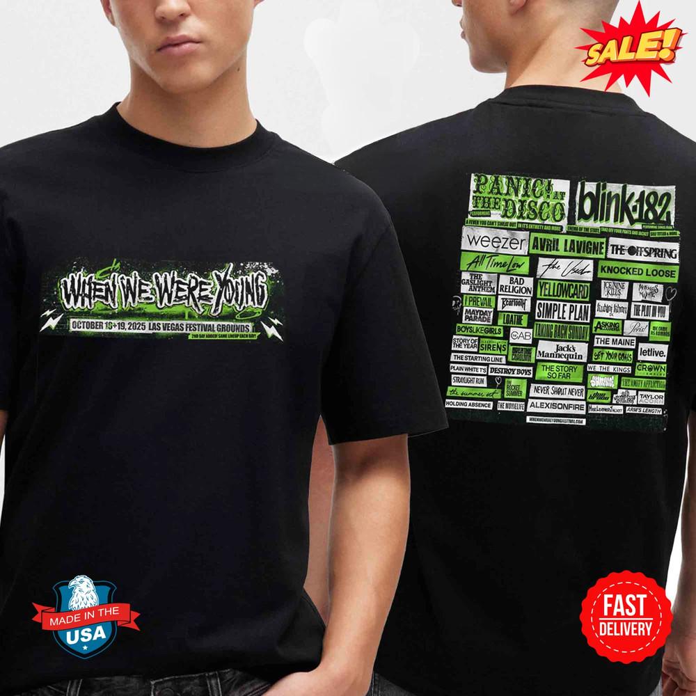 When We Were Young Festival 2025 T Shirt Full Size S-5XL Unisex T-Shirt M