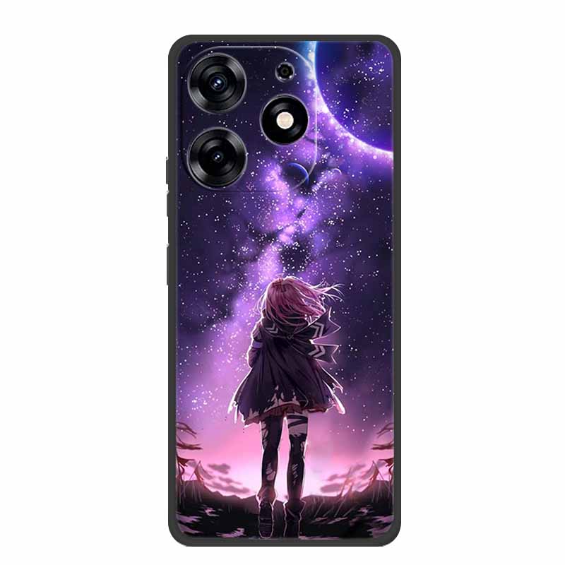 For Tecno Spark 20 Pro Case Spark20 Pro Coque Black Silicone Soft Back Cover For Tecno Spark 10 Pro Ki7 Phone Case Spark10 Pro