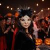 High-End Sparkle Feather Mask Creative Masquerade Mask Cosplay Mask  Carnival Parties