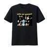 Life Of Agony Music For Lovers Print Black Cotton T Shirt Full Size Jk337 Vintage Top For Everyday Wear Versatile