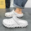 Summer Bathroom Slippers Men's and Women's Platform Beach Couple Sandals Light Fashion Walking Casual Sneakers