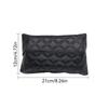 Car Tissue Holder Back Seat Car Back Seat Headrest Tissue Boxes Travel Napkin Dispenser PU Leather Box Portable For Storage In