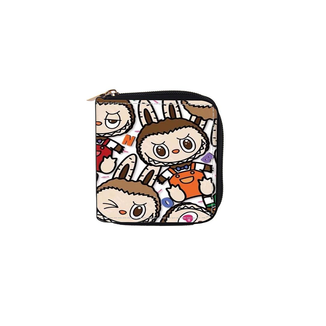 

Мультяшный тканевый кошелек с коротким замком-молнией, маленький кошелек, детская сумка, клатч