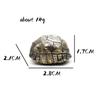 Vintage Brass Tortoise Shell Bell Pendants for Keychain Jewelry Lucky Feng Shui DIY Hanging Lanyard Accessories Turtle Keyrings