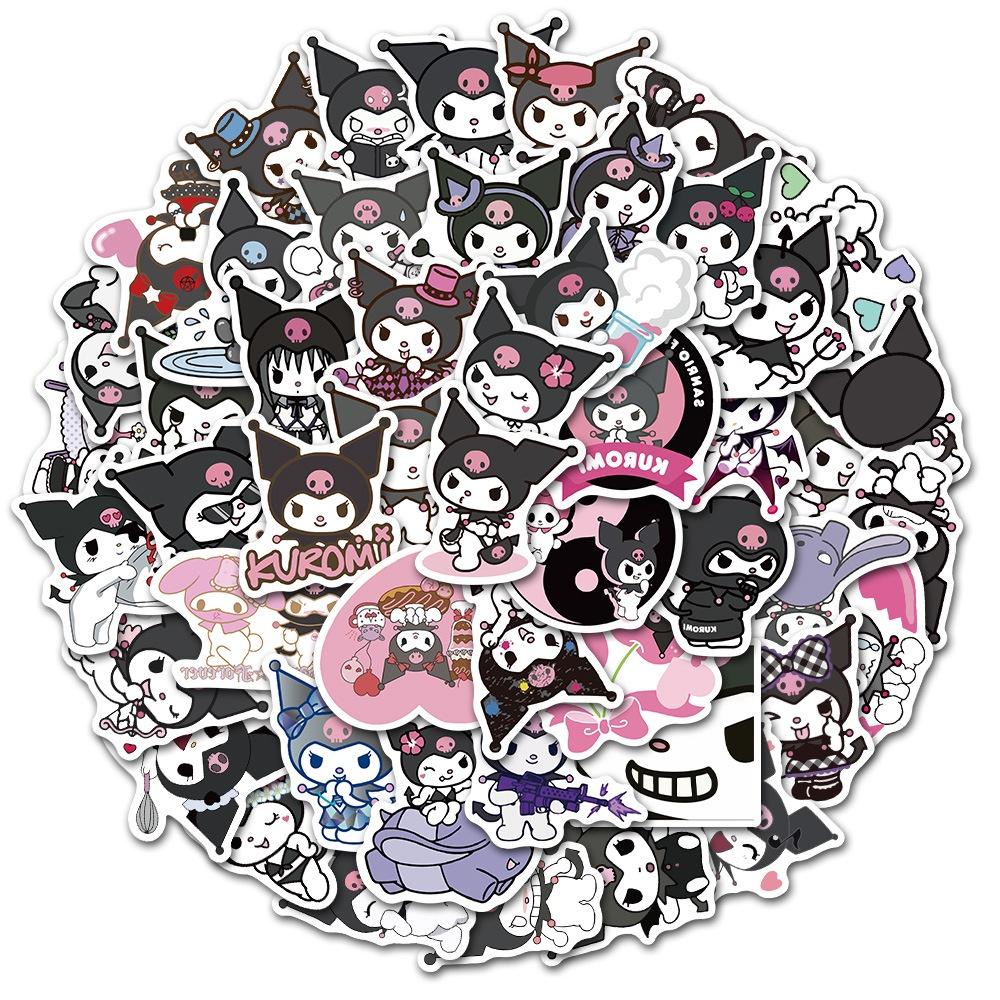 Cute Cartoon Character Sticker Collection 50 Waterproof Stickers For Phone Tablet Luggage And Laptop