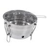 Charcoal Barbecue Grill Stove Stainless Steel Detachable Portable Camping Grill Stove for Home