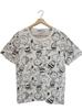 90s PEANUTS Cartoon Network Graphic All over print t shirts Funky 90s Cartoon snoopy Woodstock and Charlies Large