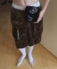 Obeodyupeulleeo Velvet Cargo Midi Skirt_Olive Khaki