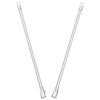 2 Pcs Venetian Blind Rotor Blinds Wand Replacement Curtain Pull for Curtains Shutters Hooks Rods Drapes