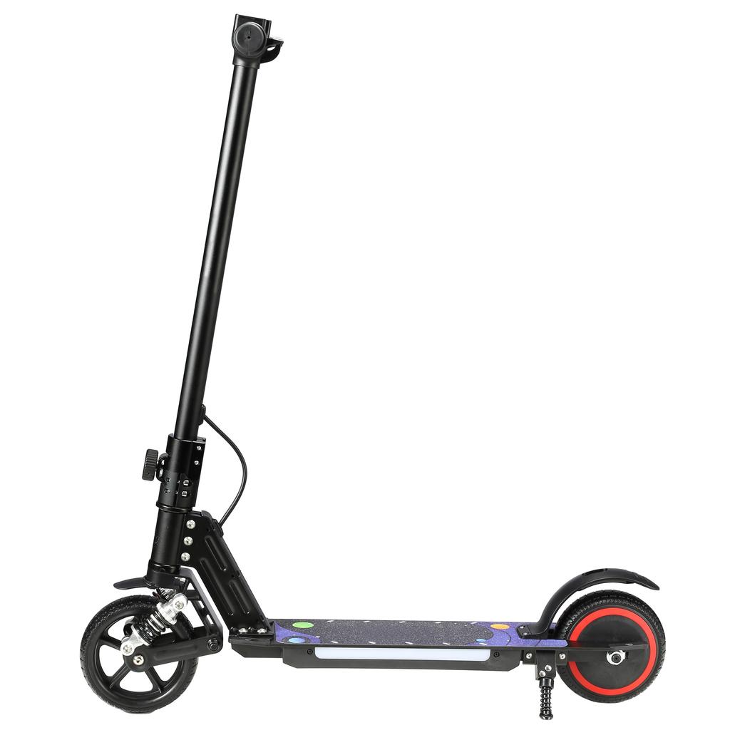 Simate S5 Lightweight Folding Kid’S Electric Scooter 130W Motor 14KM/h Safety Speed 70KG Load Outdoor Play E-Scooter