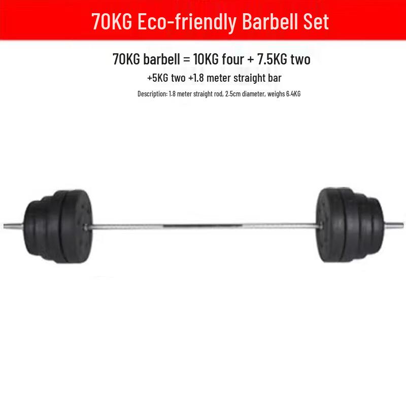 Wings of Power Rubberized Barbell Set