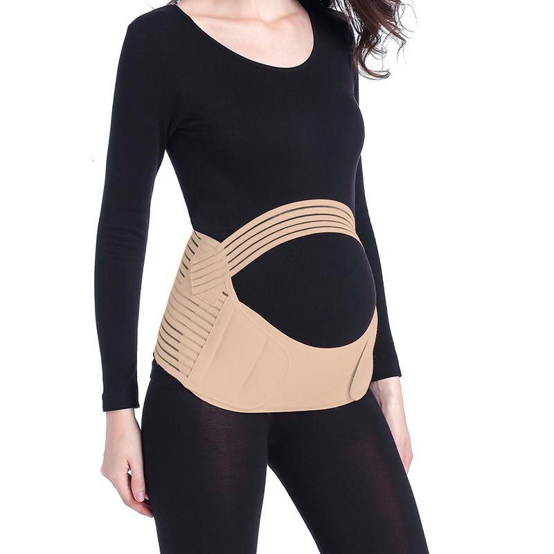 Бандажи для беременных Поддержка живота Бандаж для беременных Уход за талией Пояс для похудения живота Защитная повязка Одежда для беременных M