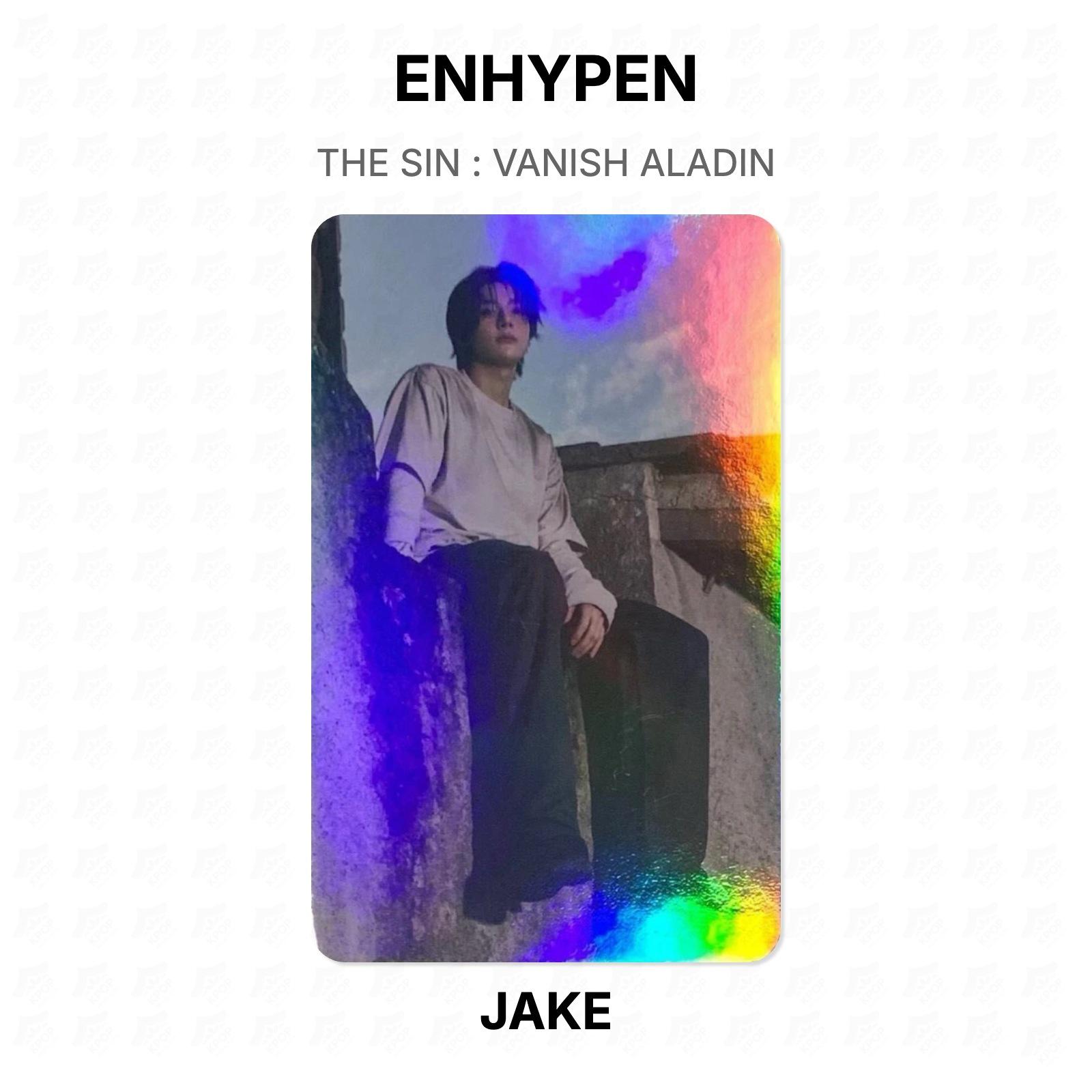 ENHYPEN THE SIN : VANISH ALADIN Official Photocard JAKE
