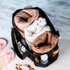 Mesh Beach Bag Tote Travel Toiletry Organizer for Gym Swim 8 Pocket Beach Bag Large Capacity Waterproof
