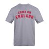 England Unisex Adult England World Cup Graphic Print Cotton Blend T-Shirt