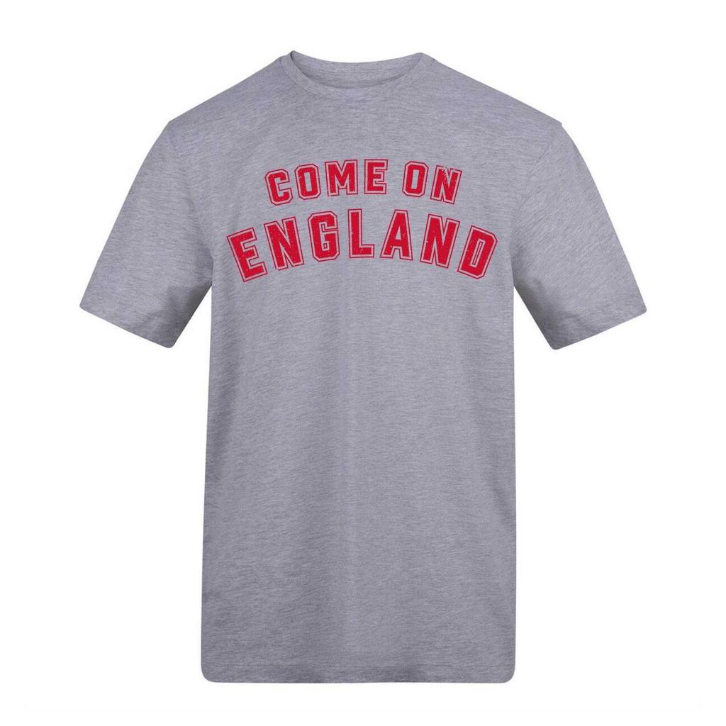 England Unisex Adult England World Cup Graphic Print Cotton Blend T-Shirt
