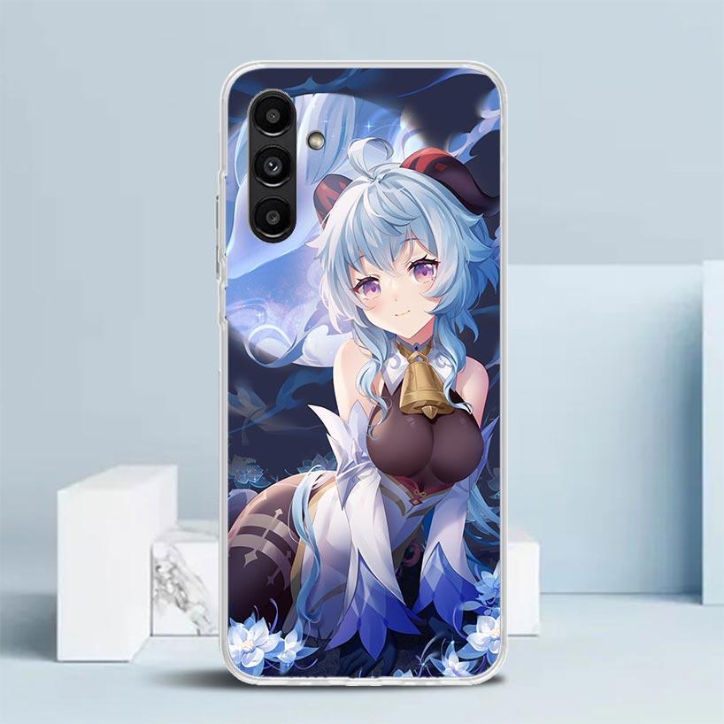 Genshin Impact Ganyu Phone Case For Samsung Galaxy A17 A37 A57 A16 A15 A14 A13 A56 A55 A54 A53 A36 A35 A34 A33 A26 A25 A24 A23 G