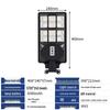 Lishi 200W Human Sensor Integrated Smart Street Light