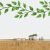 Flowers Wall Decals Peel And Stick Removable Floral Art Wall Stickers for Living Room Girls Room Nursery Bedroom