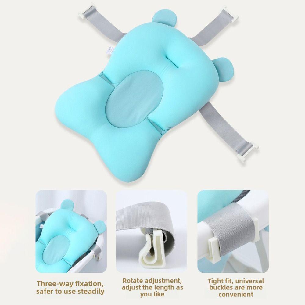 Tappetino Pieghevole per Vasca da Bagno per Bambini Seggiolino Regolabile per Bagnetto Seggiolino di Supporto per il Bagnetto Accessori per Baby Shower