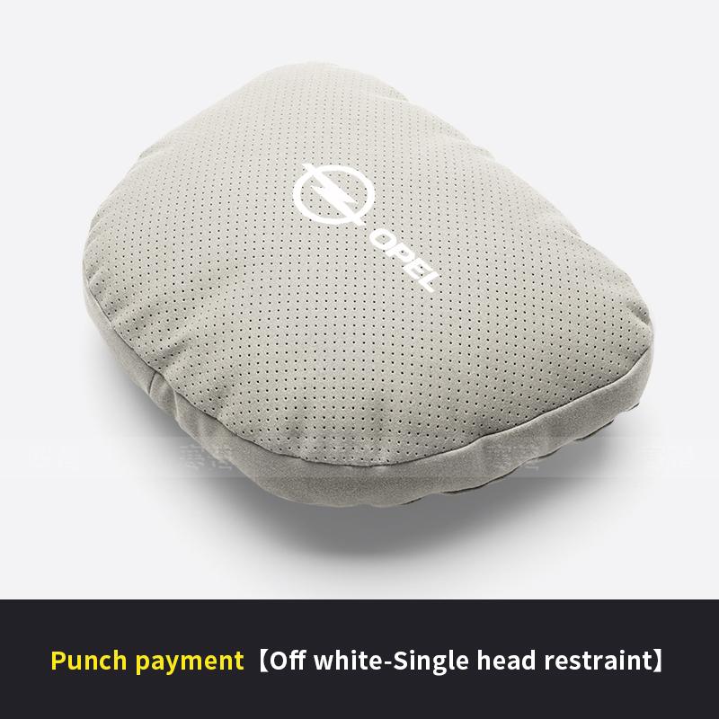 Car Headrest Neck Support Seat Lumbar Cushion Soft Neck Pillow Opel OPCline ASTRA CORSA INSIGNIA MOKKA VECTRA ZAFIRA GTC Tigra YU1