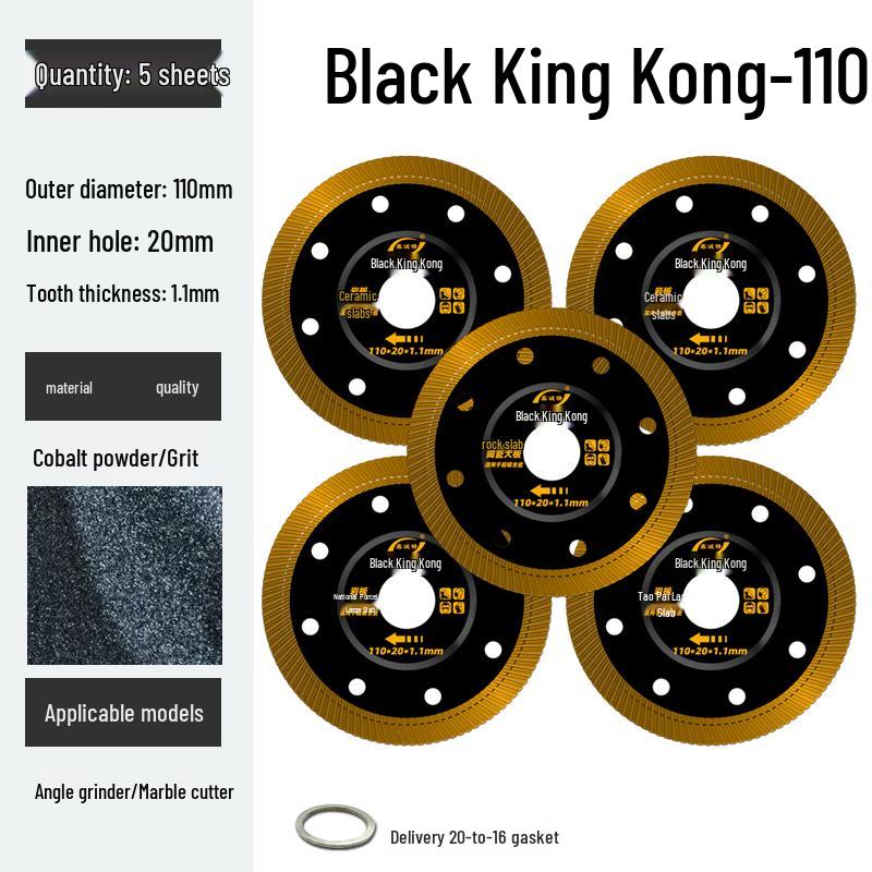 Xinchengfeng Stone Cutting Disc for Angle Grinder – Dry Cut Blade for Jade, Tile, Marble
