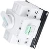Double Power 63A Automatic Transfer Switches 2P 220V/110V Miniature Circuit Breaking Plastic for Home Electrical Safety