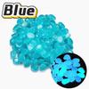 New Luminous Stones Glow in The Dark Pebbles Stones Fluorescent Rocks for Fish Tank Aquarium Aquatic Landscape Home Decor 1cm