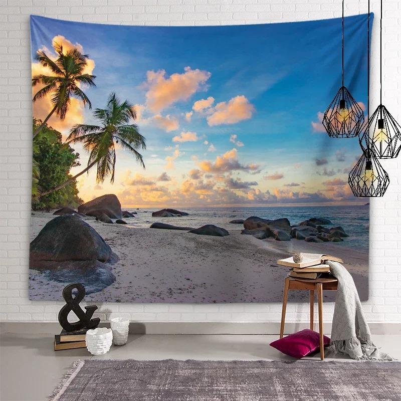 Natural Scenery Aesthetic Decorative Tapestry Home Wall Decoration Living Room Office Tapestry