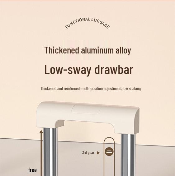 2025 Women's Trolley Suitcase: Durable 20" & 24" Mother-Child Travel Case with Combination Lock