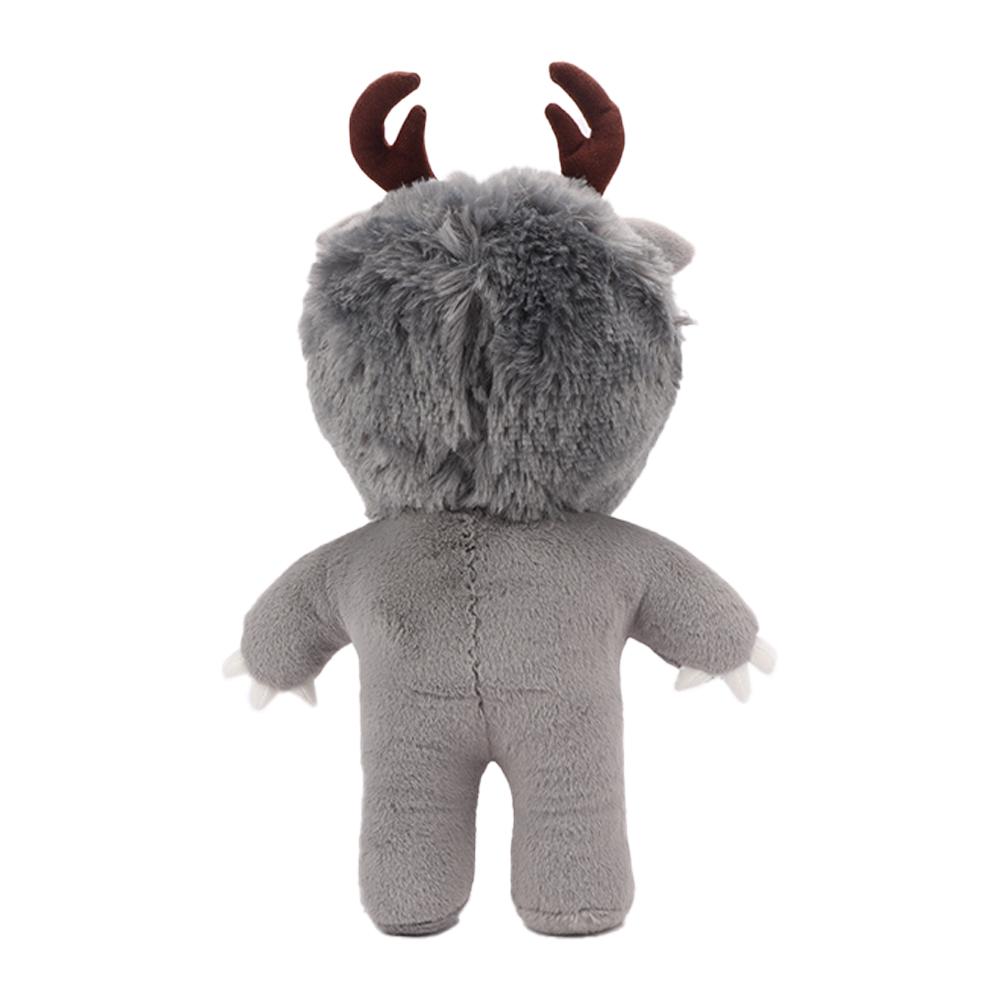 35cm Terrible Wendigo Plush Toy Movie Stuffed Animals Wendigo Stuffed Plushies Toys for Kids Birthday Gift Halloween Room Decor