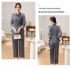 Summer 2025 Women's Chic Two-Piece Set: Casual Slimming Top and Pants