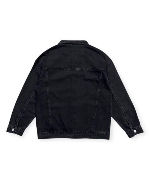 Born Slippy Basic Washing Denim Jacket (Black)