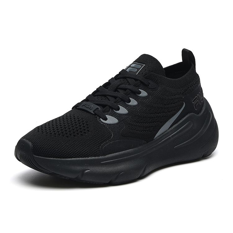 Fila Heritage-FHT Retro Fabric Low-Top Casual Running Shoes Women Sneaker Black F12W131113FBK