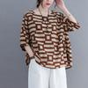 Elegante Damen Blusen mit quadratischem Ausschnitt und halben Ärmeln für die Arbeit, Sommer Stickerei Hemd, Mode Urlaubs Tops, locker
